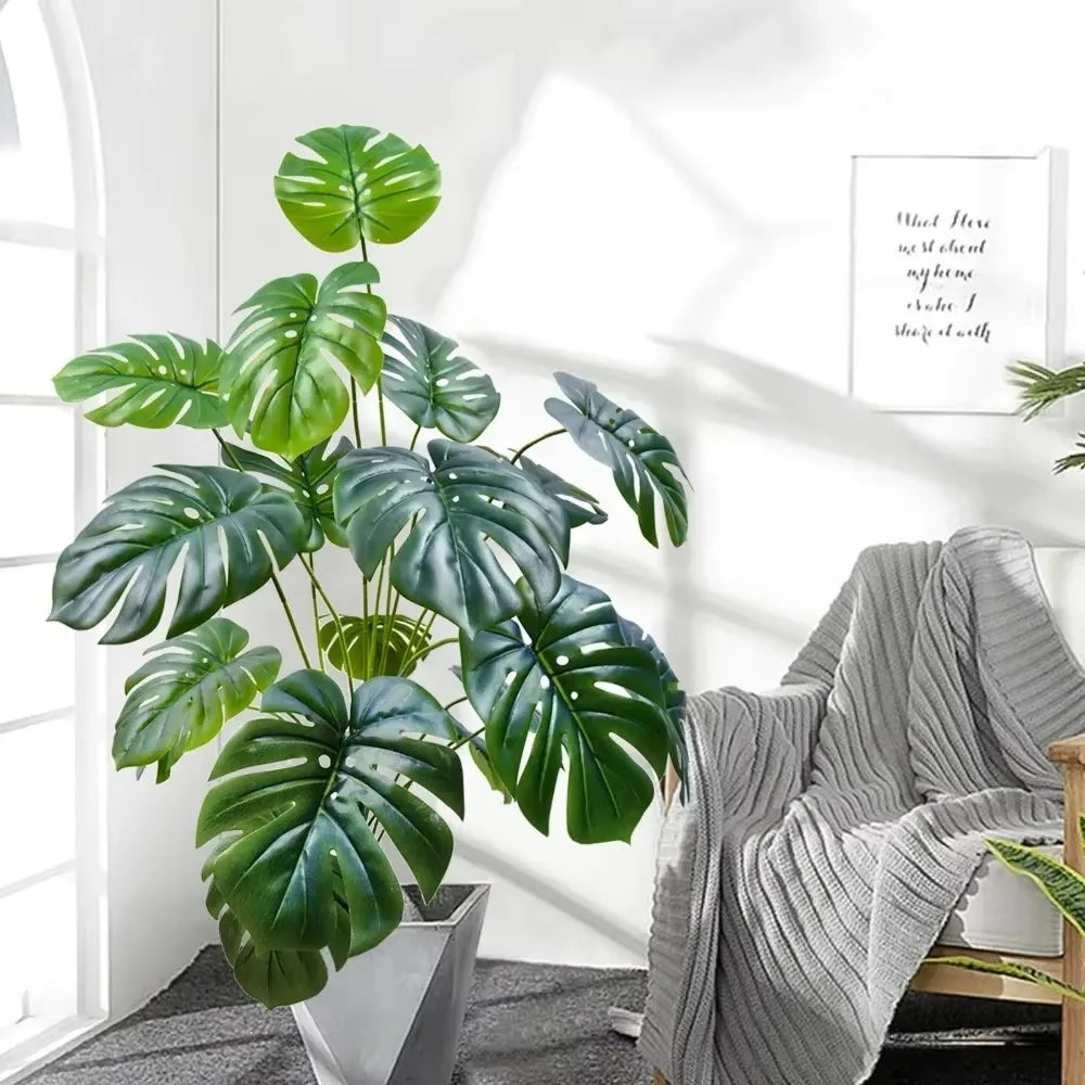 plantes artificielles palmier tropical pour décoration intérieure et extérieure - vue 6 sur 18