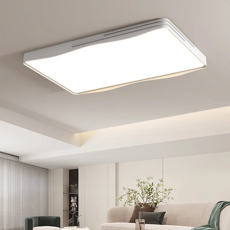 plafonniers led modernes pour éclairage intérieur élégant - vue 6 sur 14