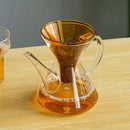 Théière kung fu en verre avec infuseur rapide