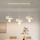 Minimalistische Pendelleuchte mit kreativem Blumenmotiv, modernes Design