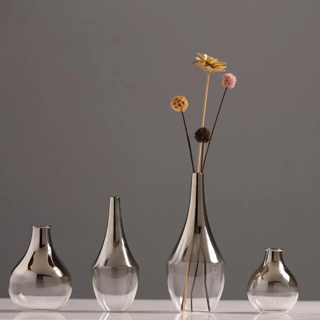 vase en verre dégradé pour fleurs et cadeaux - vue 7 sur 6
