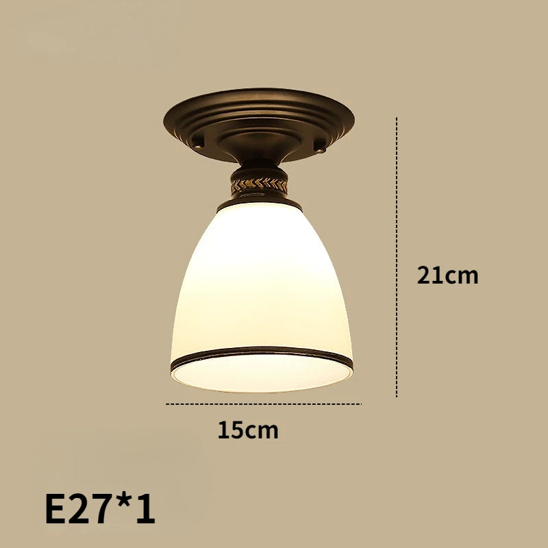 Vintage-Pendelleuchte aus Eisen für elegante Inneneinrichtung