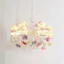 lustre en céramique led style nordique rétro pour un éclairage élégant