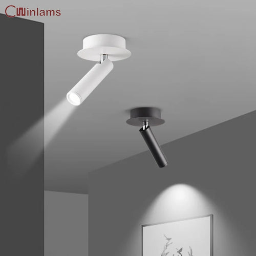 spot led moderne créatif pour éclairage d'ambiance intérieur - vue 2 sur 8