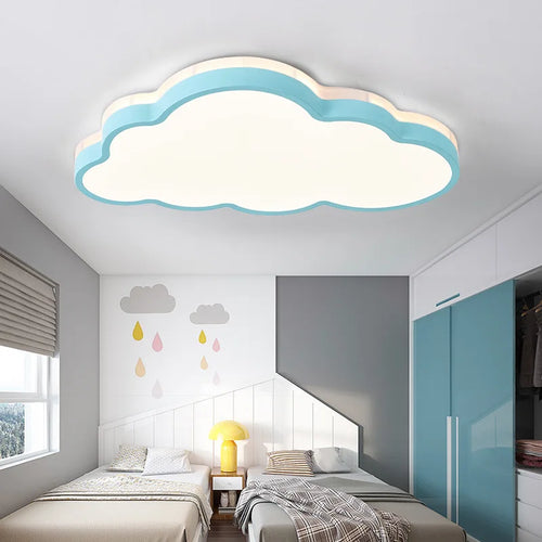 LED-Deckenleuchte modernes Design Wolkenform für Kinder - vue 3 sur 9