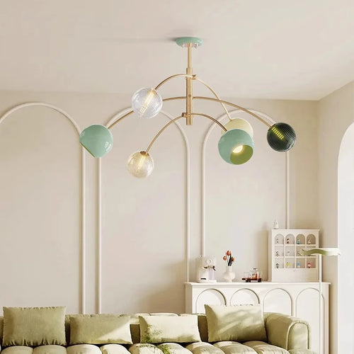 lustre de luxe moderne led pour éclairage intérieur