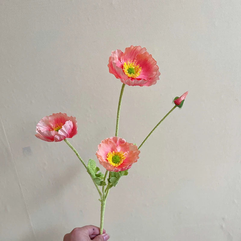 fleurs artificielles en soie pour décoration de mariage et table - vue 7 sur 23