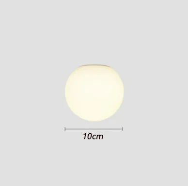 Minimalistische LED-Wandleuchte aus Glas für den Innenbereich - vue 7 sur 14