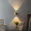 Wandleuchte mit Projektion warmes Licht modernes Design Atmosphäre