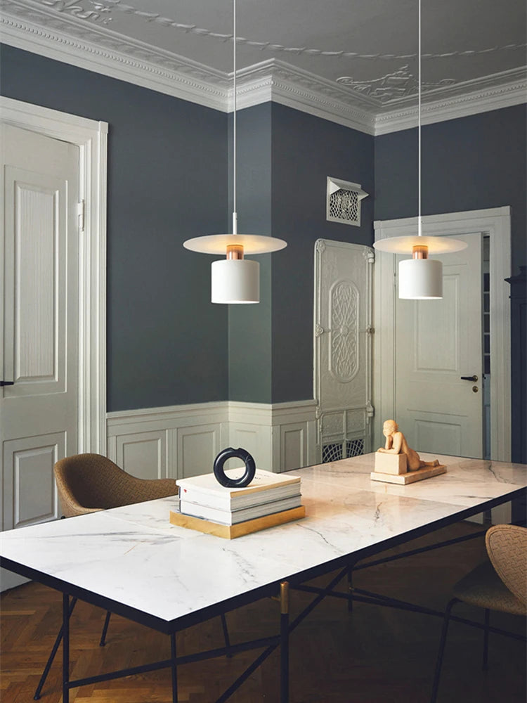 Nordischer Kronleuchter im schlichten Design für kreative und moderne Wohnräume - vue 6 sur 10