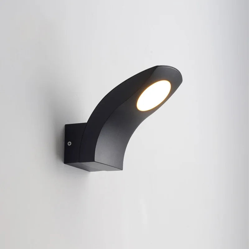 10W LED Wall Light IP65 Outdoor Waterproof Garden Wall Lamp Indoor Corridor Bedroom Living Room Decoration Lighting Aluminum - vue 2 sur 9