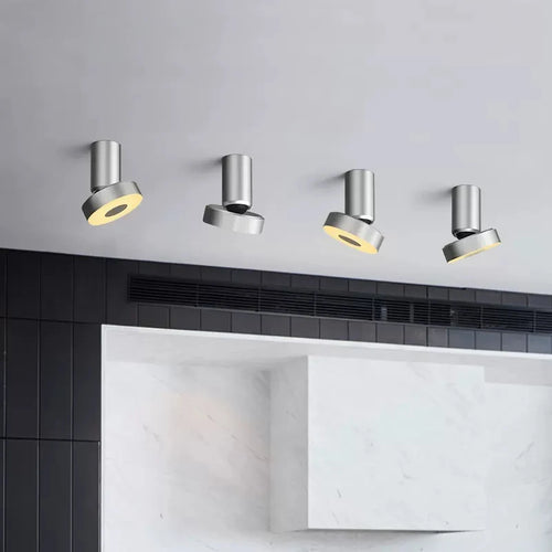 plafonnier moderne à leds pour diverses pièces projecteurs lumineux