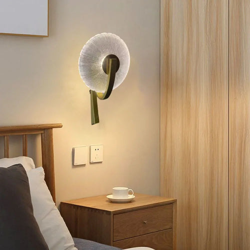 LED-Wandleuchte aus Metall und Glas 3.000 K - vue 4 sur 8