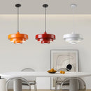 suspension led macaron en acier au carbone aluminium illuminations