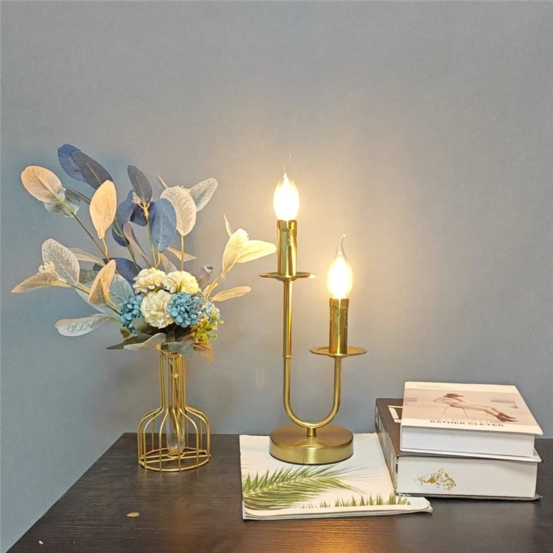 lampe à poser industrielle rétro pour décoration intérieure moderne - vue 6 sur 10