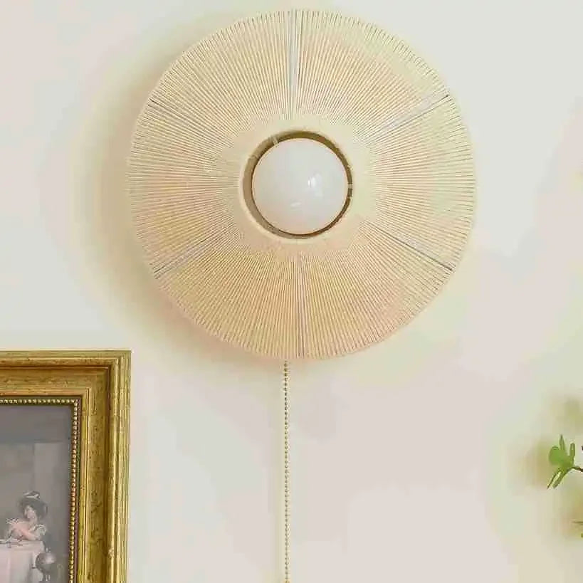 applique murale à led en corde pour décoration intérieure élégante - vue 3 sur 6