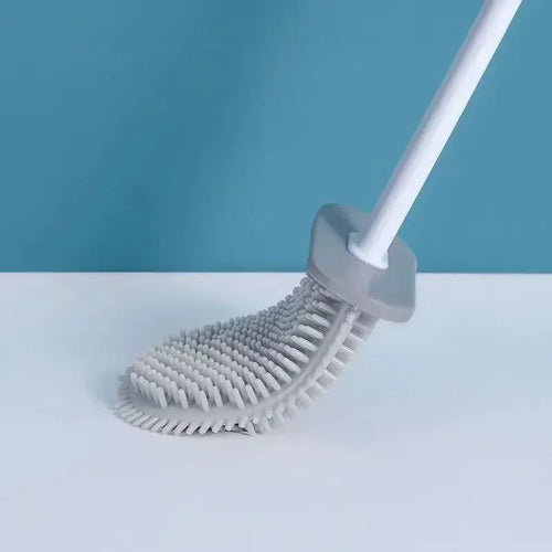 brosse de toilette murale sans perçage avec base drainable - vue 3 sur 9
