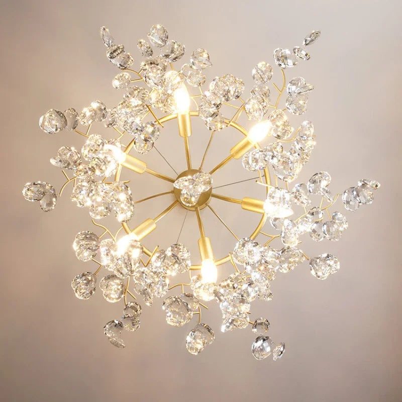 lustre en cristal de luxe pour un éclairage raffiné - vue 7 sur 9
