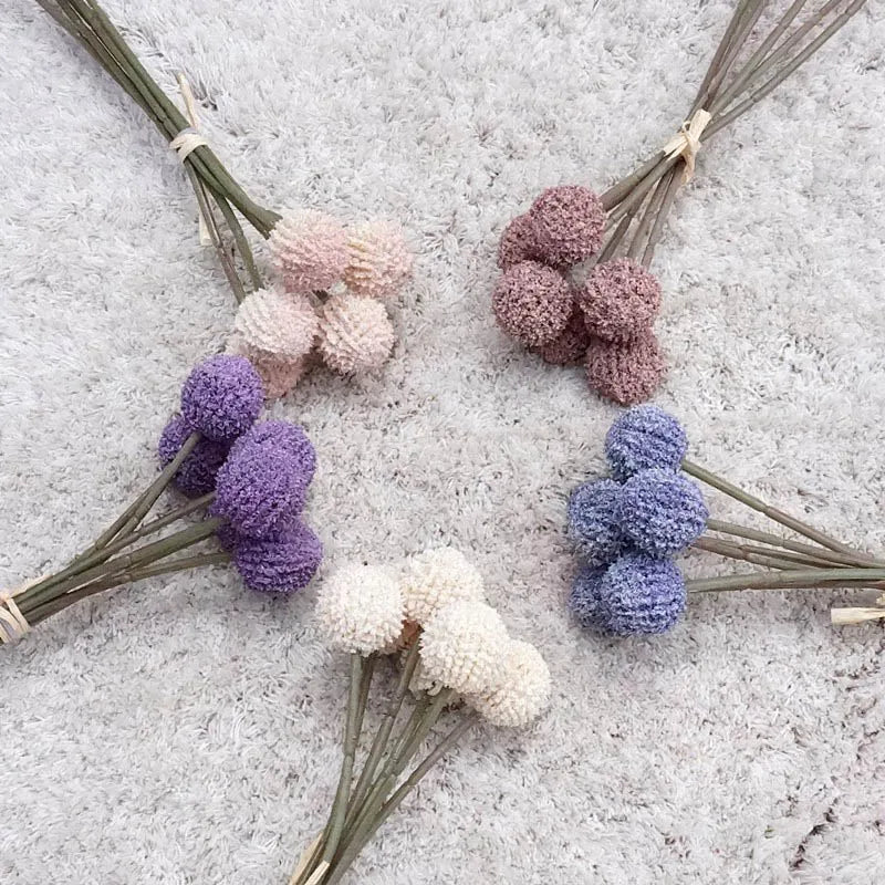 bouquet de fleurs artificielles en soie pour déco et événements - vue 7 sur 11