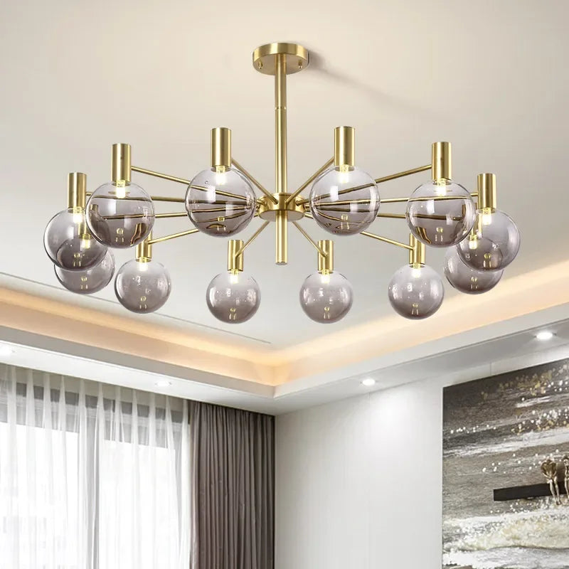 Moderne Vintage LED-Pendelleuchte für Küche und Wohnzimmer - vue 3 sur 18