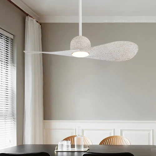 Moderne elektrische Deckenleuchte mit integriertem Ventilator – Trend 2024 - vue 3 sur 11