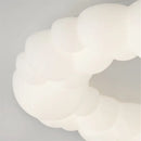 plafonnier led moderne design nordique en forme de nuage