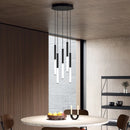 lustre en imitation porcelaine pour villa moderne hôtel