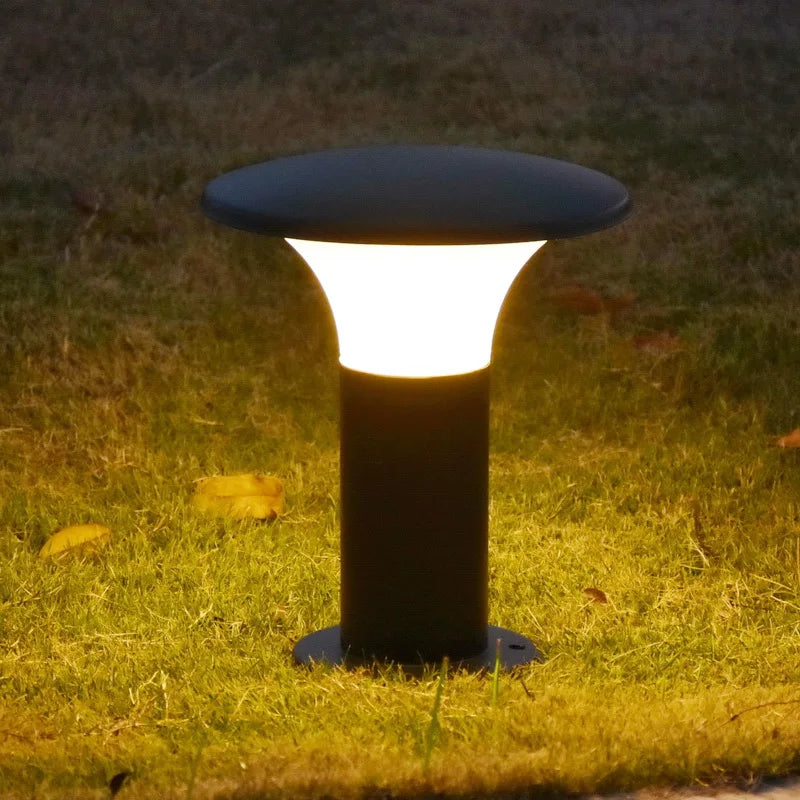 lampe de jardin à led en acier inoxydable design extérieur étanche - vue 2 sur 10