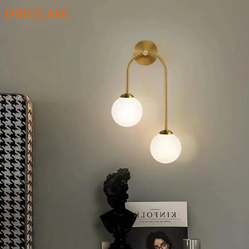 applique murale led avec verre