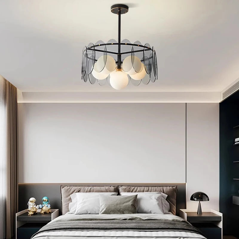 Lustre moderne led pour salle à manger pour plafond éclairage intérieur - vue 6 sur 16