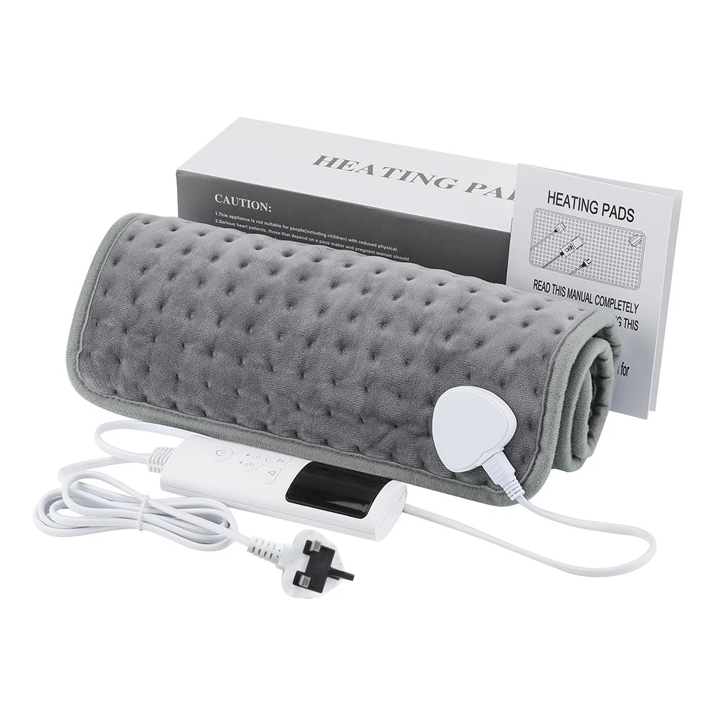 Electric Heating Blanket, Heated Mat Multifunctional Heating Pad for Bed Sofa Warm Winter Thermal Blankets Warmer Home OfficeUse