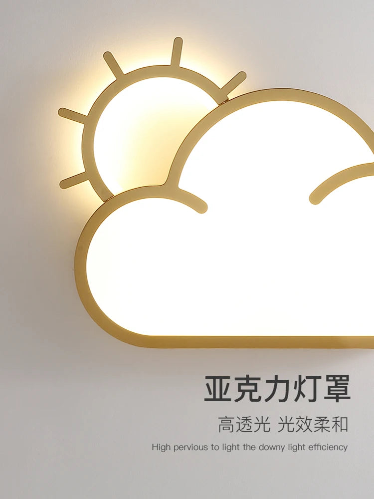 lampe nuage lumineuse pour lecture et décoration intérieure - vue 6 sur 9