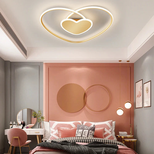 Dekorative LED-Deckenleuchte für modernes und elegantes Interieur - vue 5 sur 10