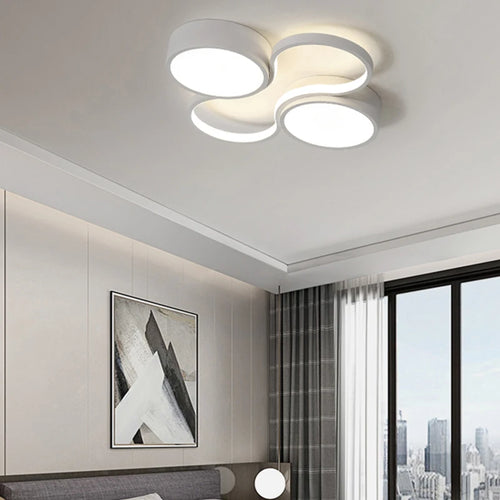 plafonnier led circulaire protection yeux design moderne créatif