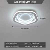 Moderner minimalistisch gehaltener LED-Deckenleuchte mit extraflachem Design