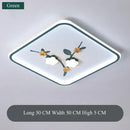 LED-Deckenleuchte im floralen Design für moderne Deckengestaltung