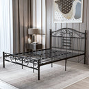 Modern minimalist hotel rental room, 1.8-meter single and double bed, wrought iron bed