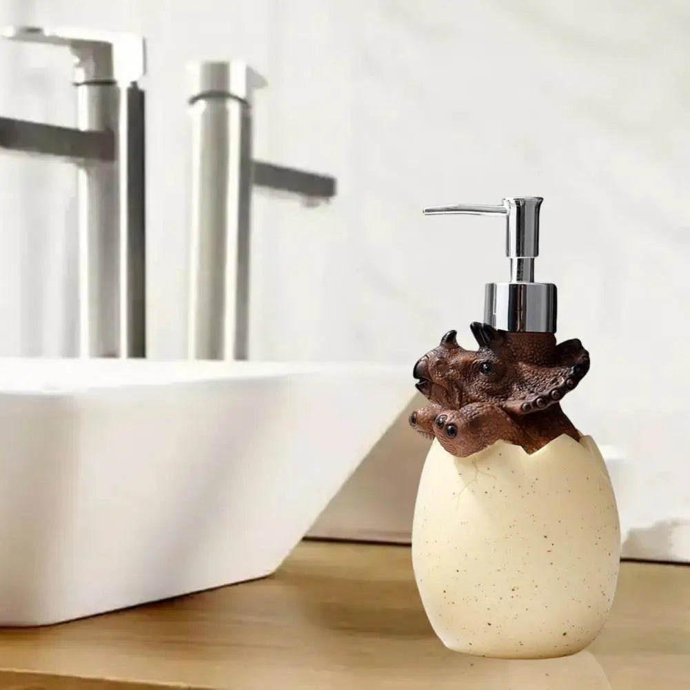 distributeur de savon dinosaure rechargeable mignon écologique - vue 5 sur 8