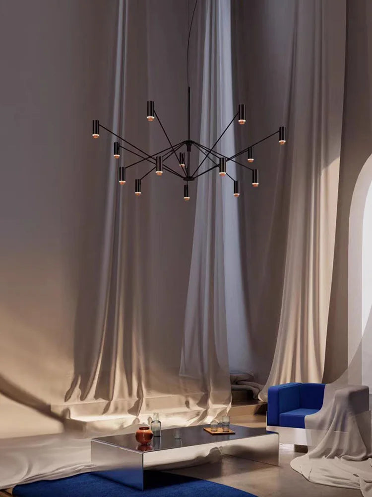 Moderne Design-Pendelleuchte für stilvolle Innenbeleuchtung - vue 4 sur 8