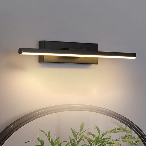 Moderne minimalistische LED-Wandleuchte mit drehbarem Design - vue 4 sur 7