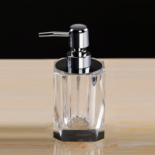 distributeur de savon en verre pour salle de bain créatif et pratique