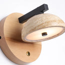 applique murale led morden en pierre naturelle style vintage nordique