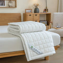 Cooling Mattress Topper for Summer,Foldable Bed Mat Cool Sleeping Mattress,Soft Breathable Roll Up Bed for Single Double Bed
