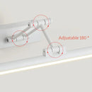 lampe led étanche pour miroir armoire pliable télescopique
