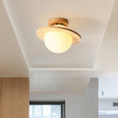 LED-Deckenleuchte aus Massivholz mit modernem, minimalistischem Design