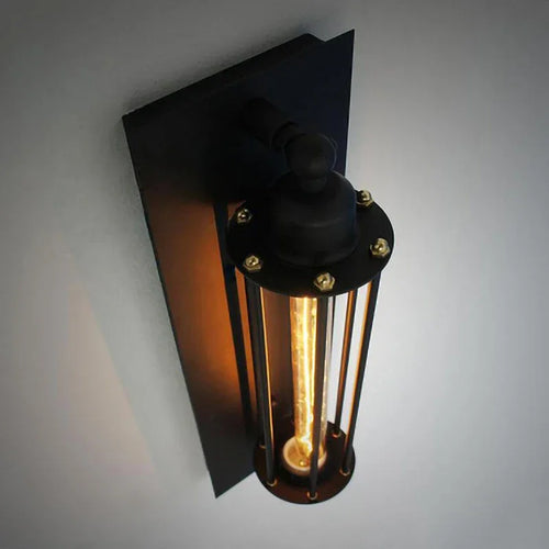 applique murale style industriel rétro led pour décoration intérieure - vue 2 sur 7