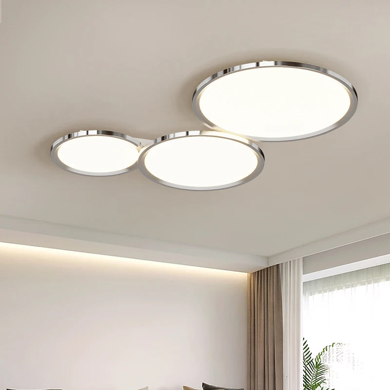 lustre led ultramince pour intérieur moderne et élégant - vue 3 sur 25