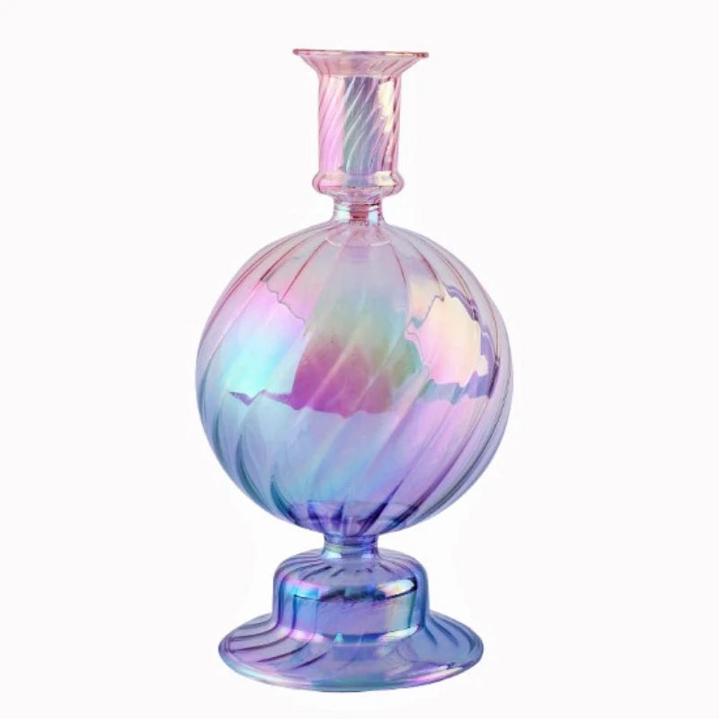 bougeoirs rétro coniques haut en verre pour décoration - vue 21 sur 32