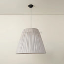 suspension en tissu chinois moderne avec design pli rétro