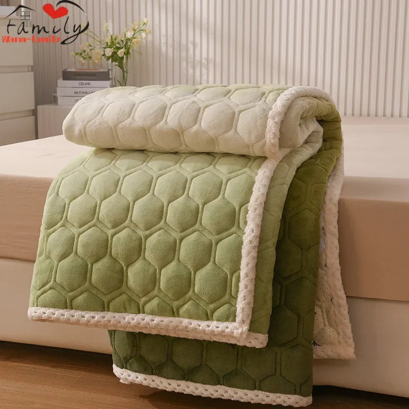 surmatelas doux pour étudiants en peluche pour lit simple ou double - vue 7 sur 18